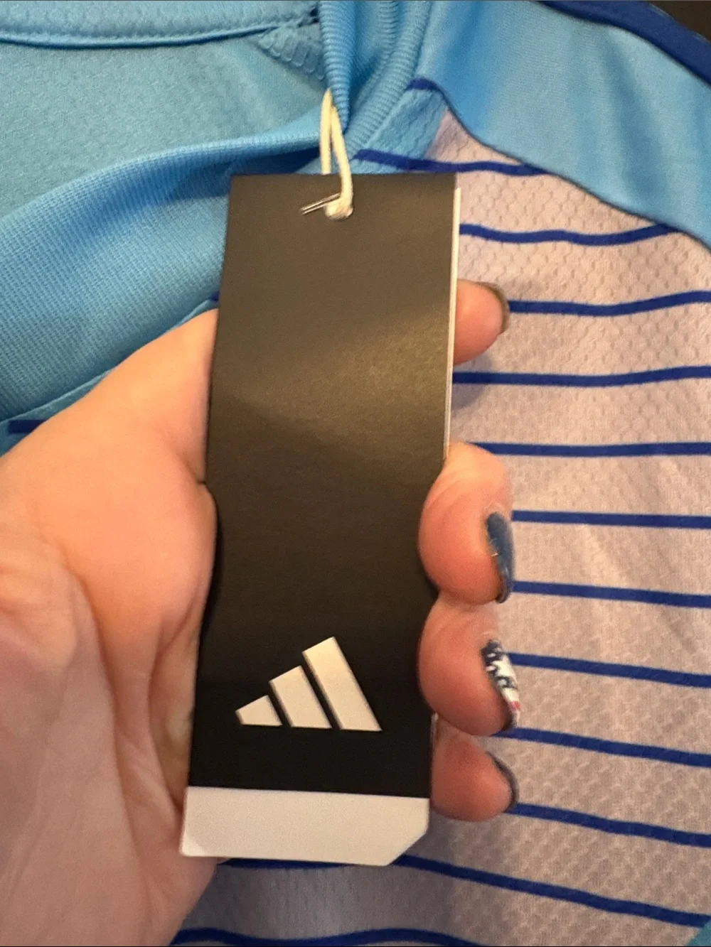 adidas light blue
